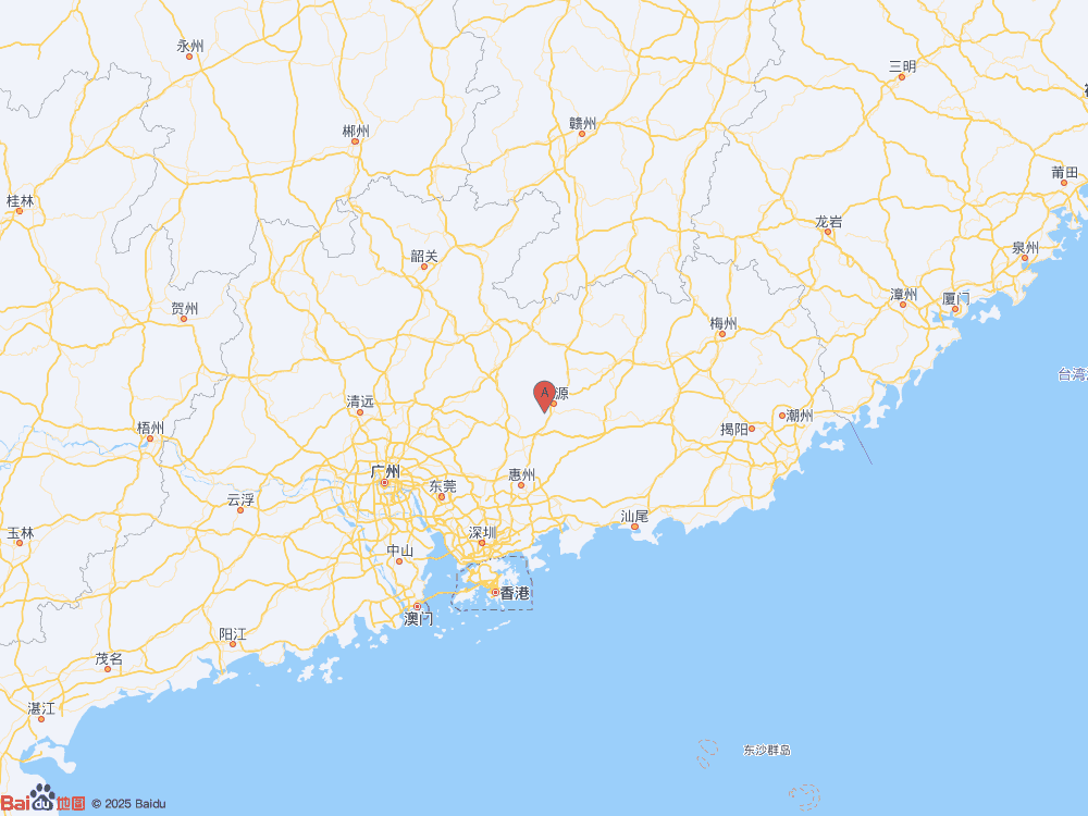 广东河源市源城区发生2.8级地震
