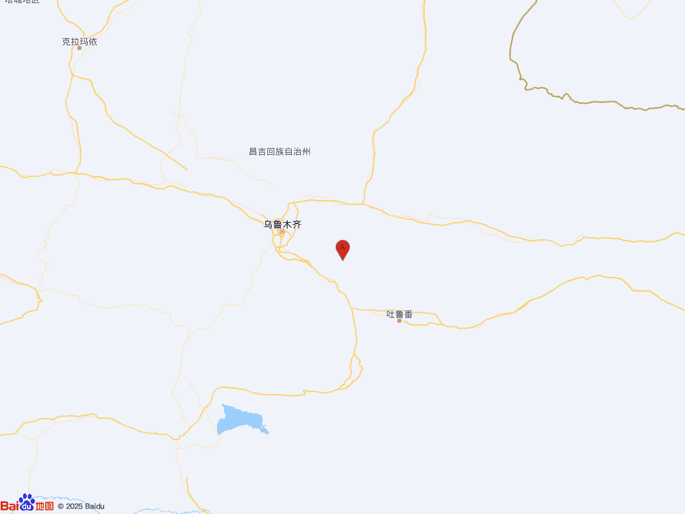 新疆乌鲁木齐市达坂城区发生3.0级地震