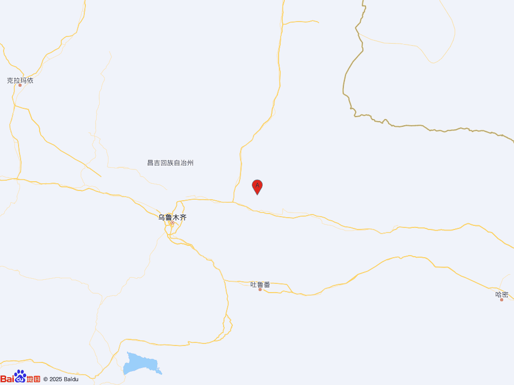 新疆昌吉州吉木萨尔县（北纬44.23度，东经89.14度）发生3.3级地震