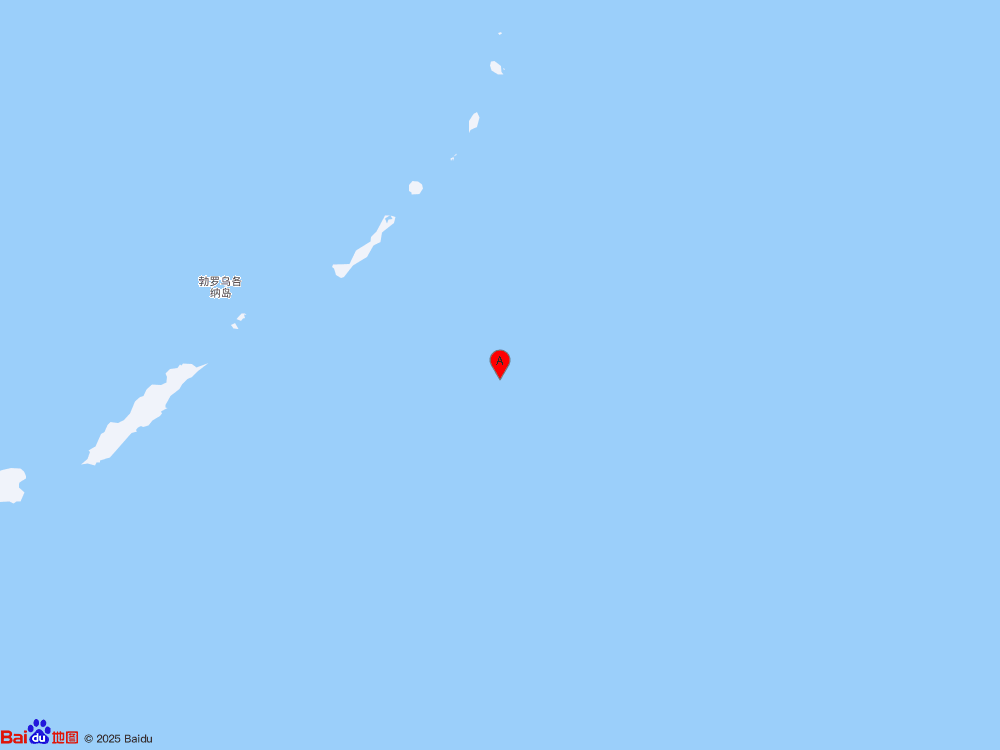 千岛群岛以东海域（北纬46.15度，东经153.25度）发生6.0级地震