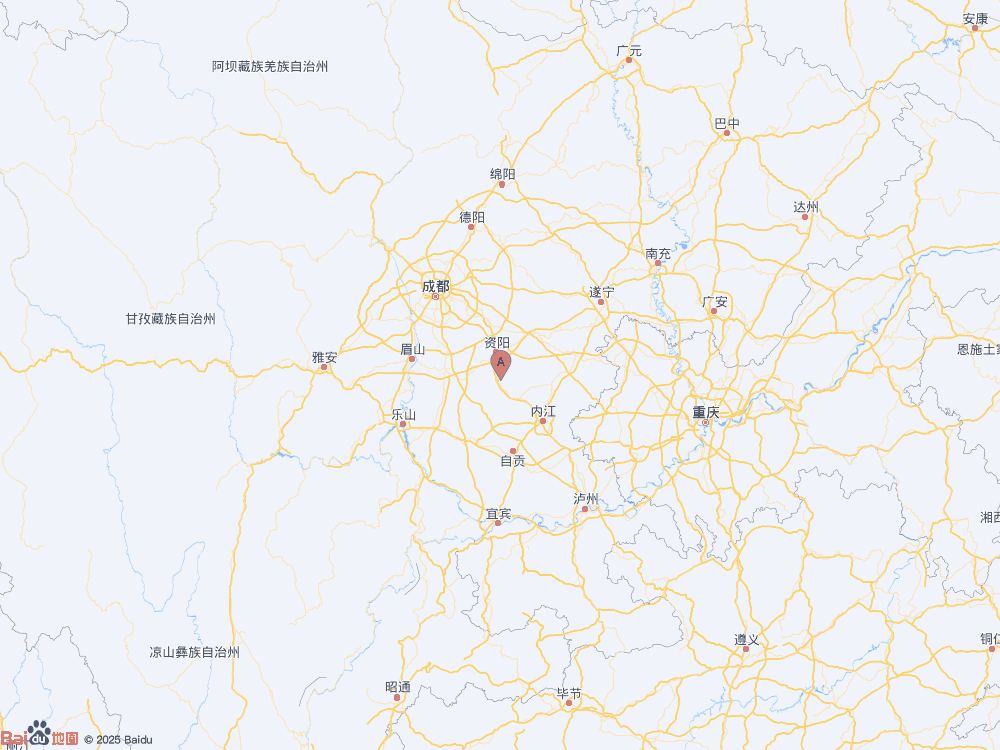 四川资阳市雁江区（北纬29.96度，东经104.67度）发生3.2级地震