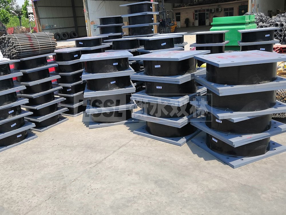 高阻尼减震隔震支座厂家 LRB1000铅芯隔震支座生产厂家 橡胶隔震支座厂商